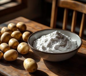 Маска с крахмалом для укрепления волос